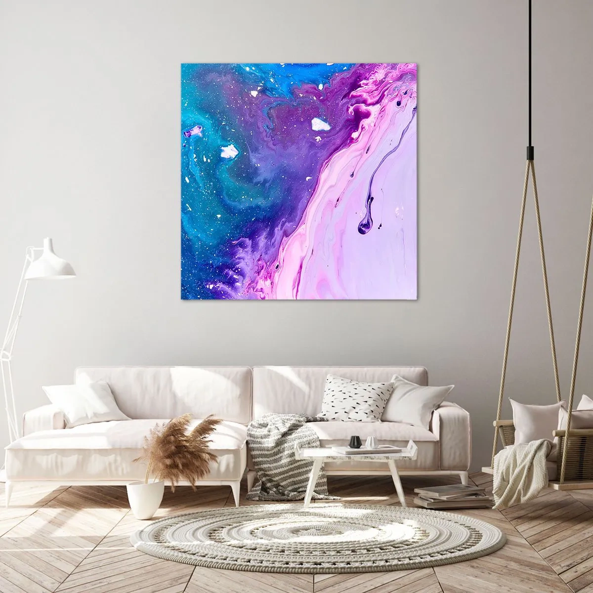 Tablou pe pânză - Yin și yang - 60x60 cm