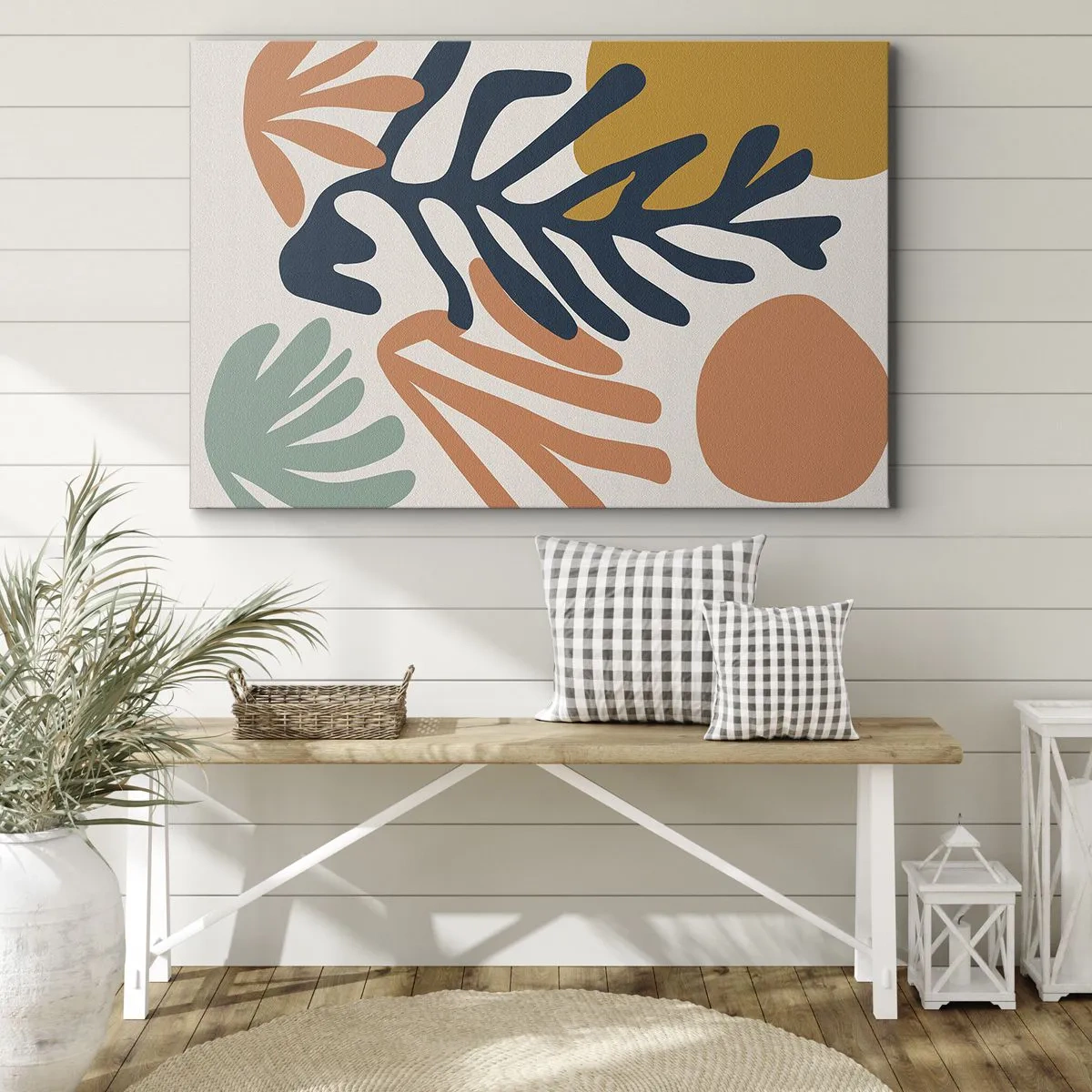 Tablou pe pânză - Mări de corali - 100x70 cm