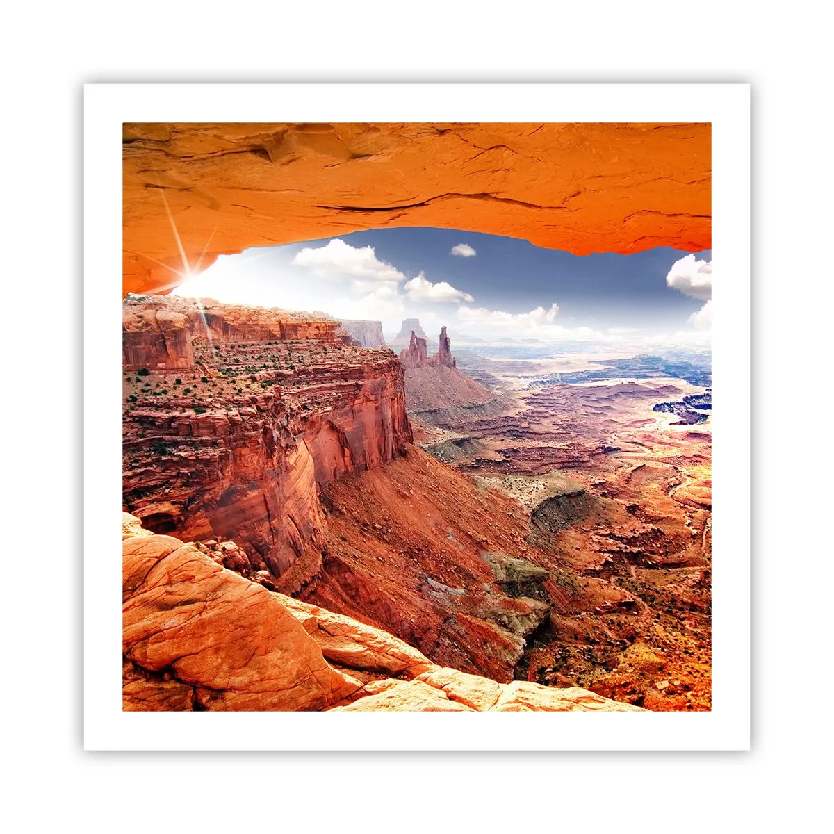 Poster - Sculptat de natura însăși - 60x60 cm