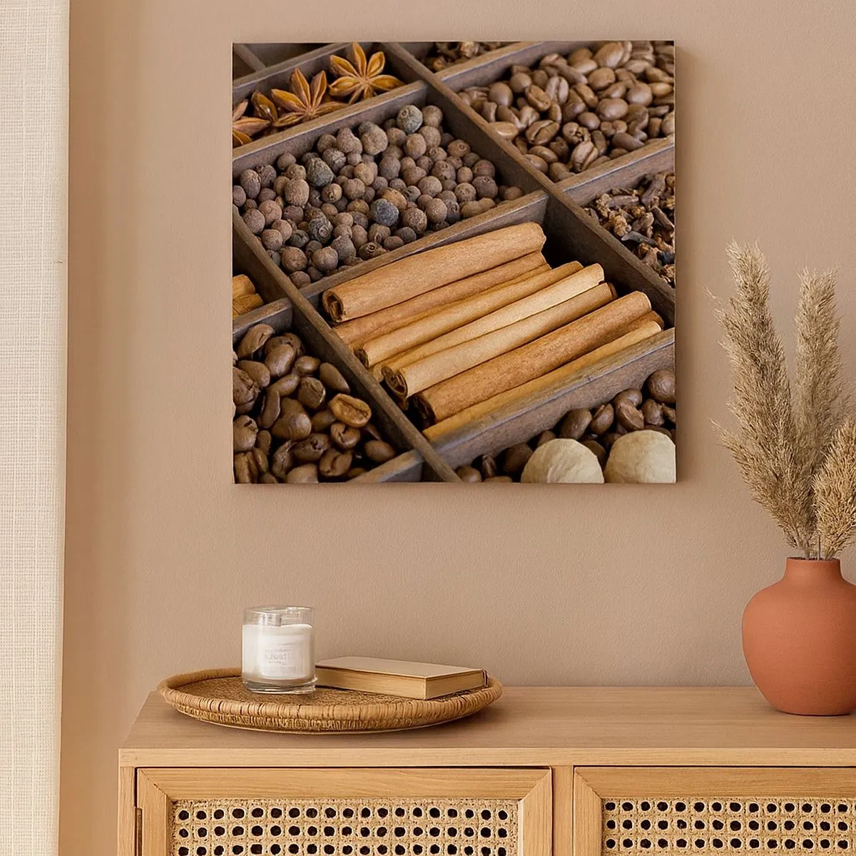 Tablou pe pânză - Tezaur de arome - 30x30 cm