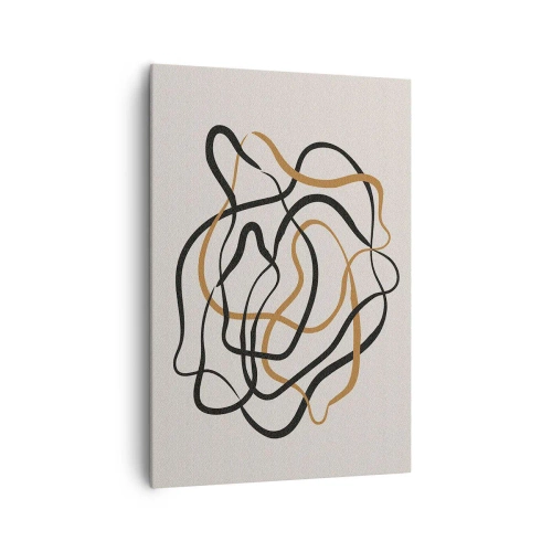 Tablou pe pânză - Totul s-a încurcat - 70x100 cm