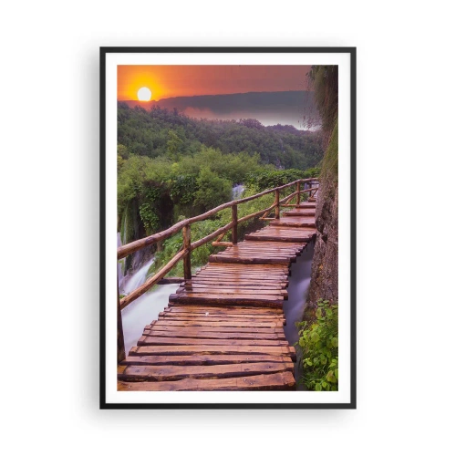 Poster în ramă neagră - Frumusețe de necrezut - 70x100 cm