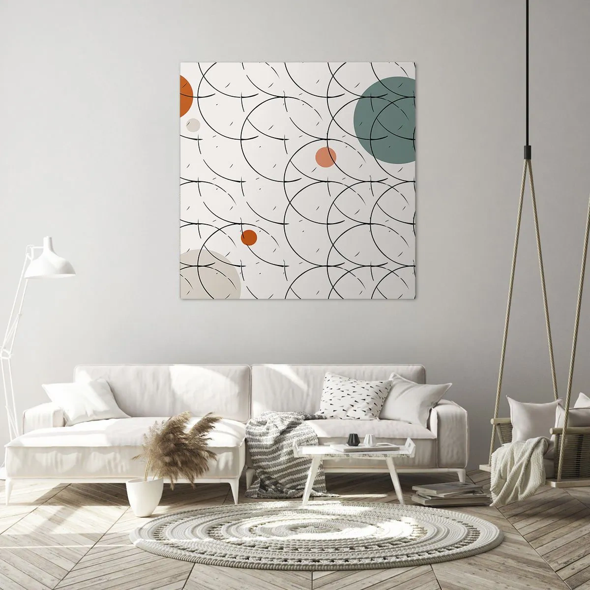 Tablou pe pânză - În spiritul pop-art - 40x40 cm