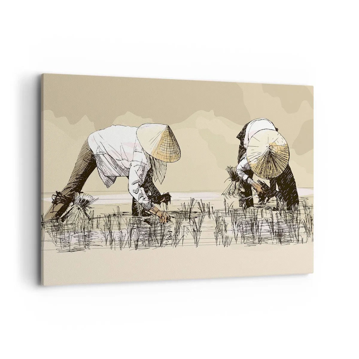 Tablou pe pânză - O recoltă reușită - 100x70 cm