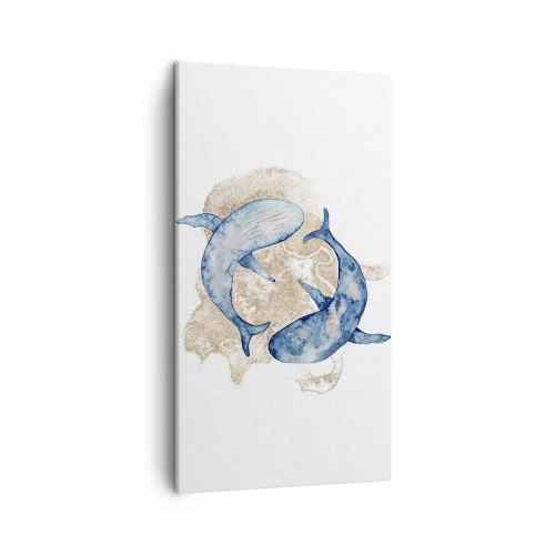 Tablou pe pânză - Prietenie sau iubire? - 45x80 cm