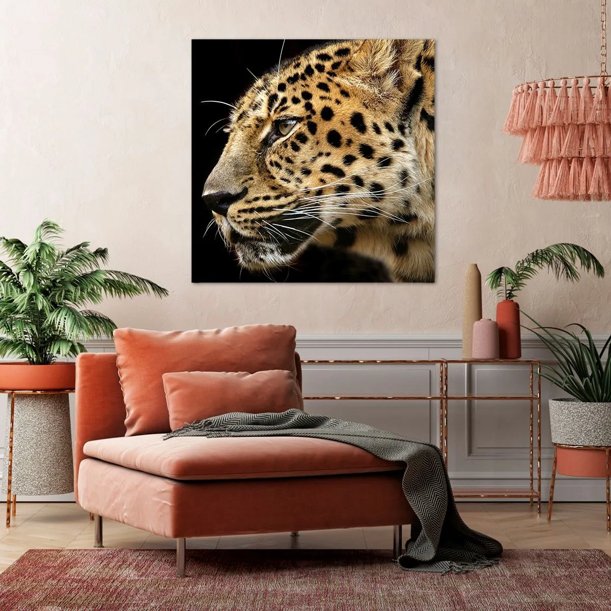 Tablou pe pânză - Calm, concentrat, pregătit - 30x30 cm