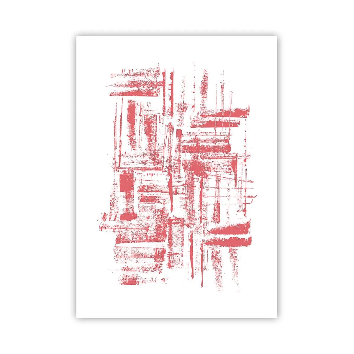 Poster - Orașul roșu - 50x70 cm