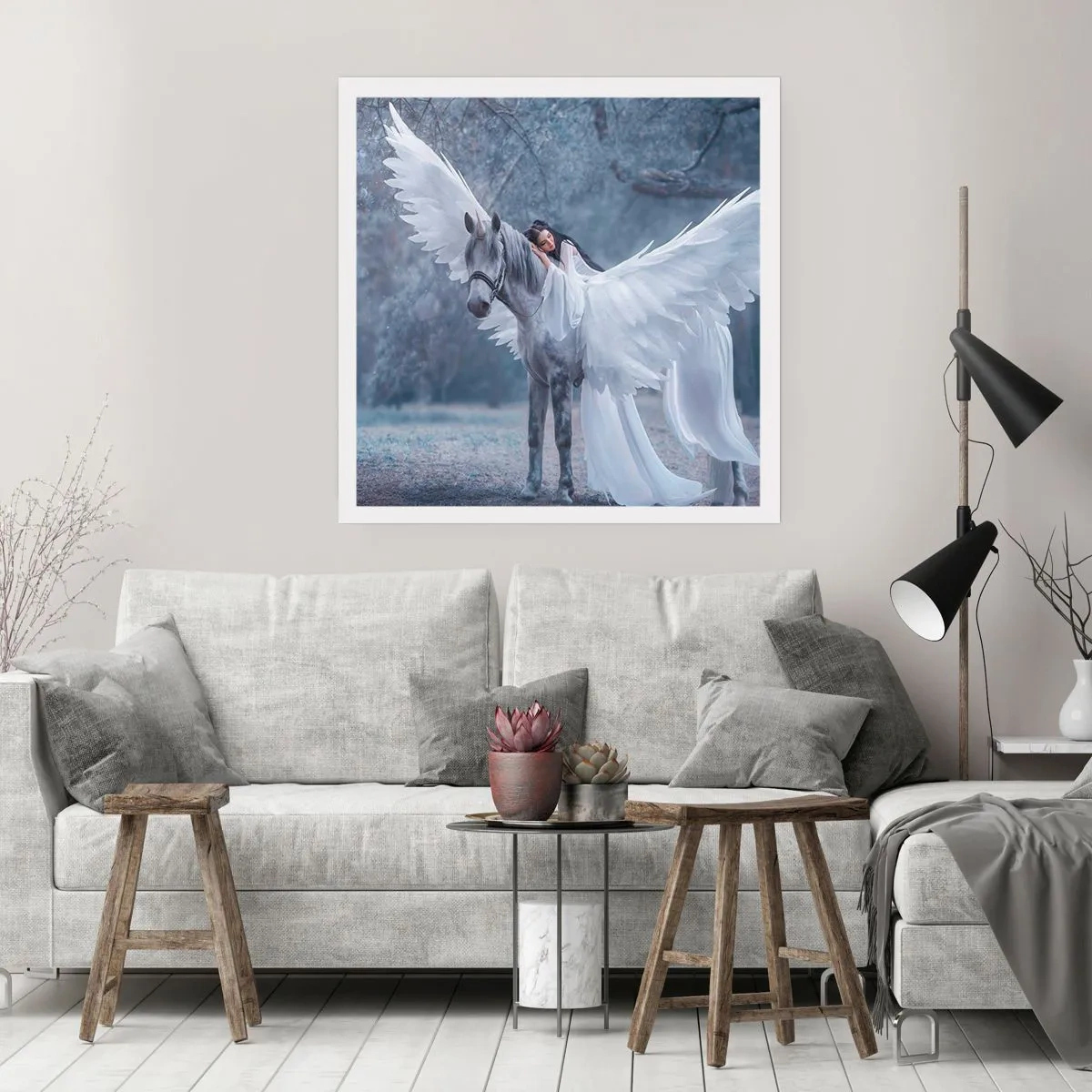 Poster - Moment inspirat - 50x50 cm