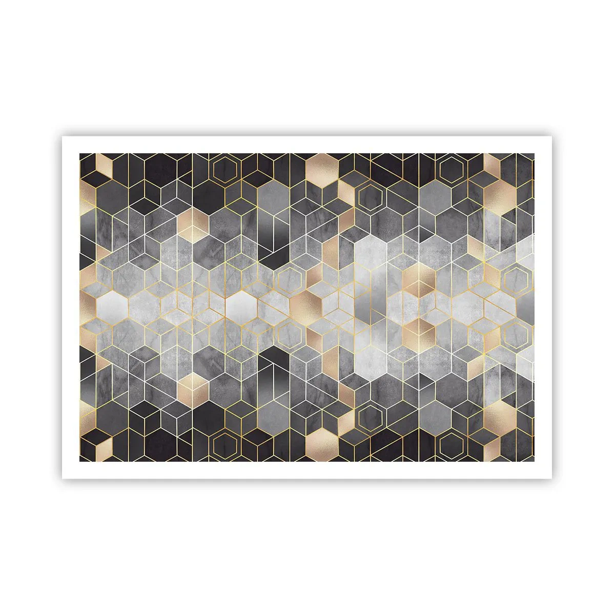 Poster - Compoziție diamantată - 100x70 cm