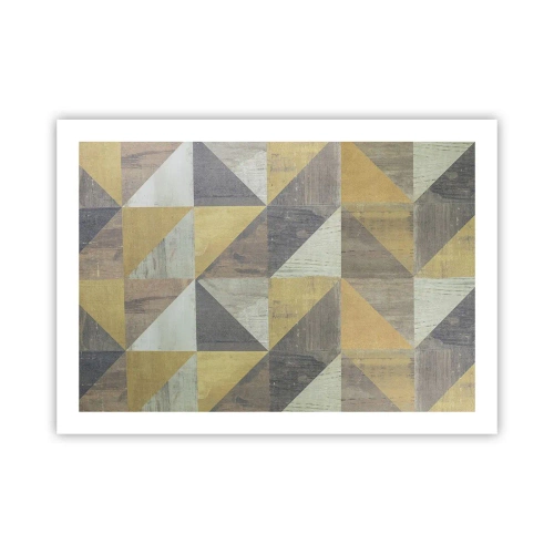 Poster - La unghiul triunghiului - 70x50 cm