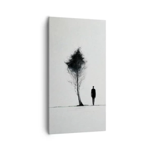 Tablou pe pânză - Noi toți rătăcim - 55x100 cm