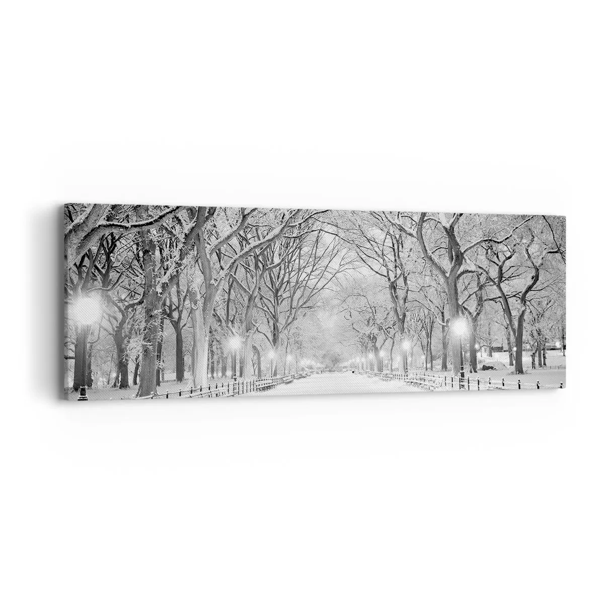 Tablou pe pânză - Cele patru anotimpuri – iarna - 90x30 cm