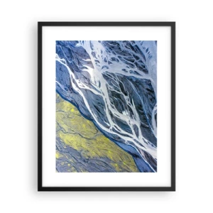 Poster în ramă neagră - Picturi din natură - 40x50 cm