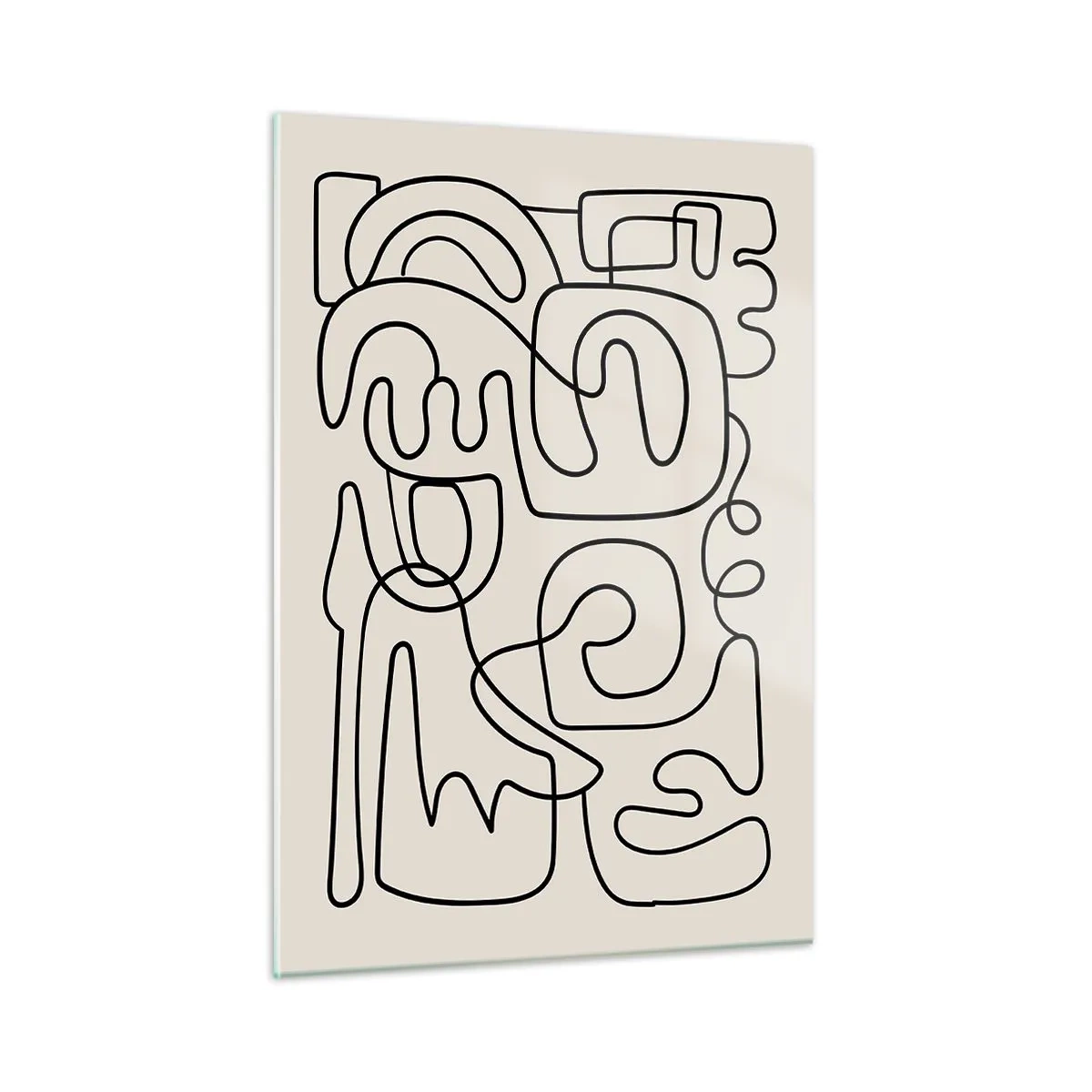 Tablou pe sticlă - Pe traseu - 50x70 cm