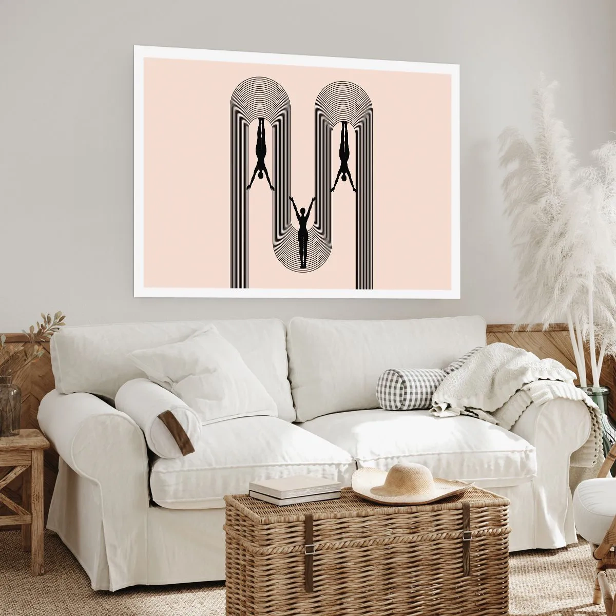 Poster - Cu susul în jos - 100x70 cm