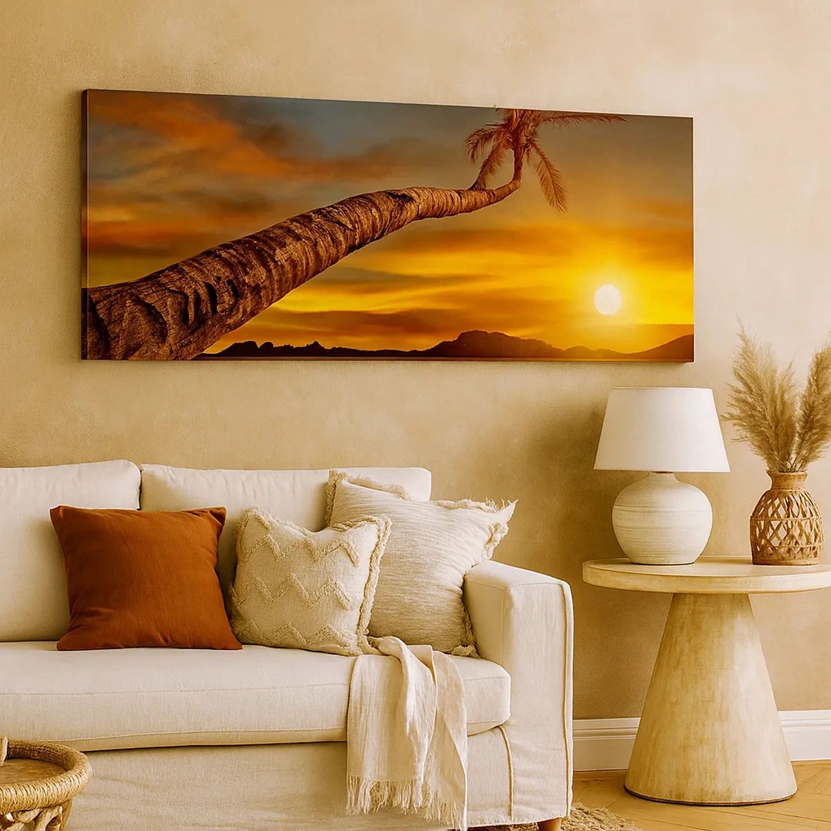 Tablou pe pânză - Vacanță exotică, aventură în Caraibe - 30x30 cm