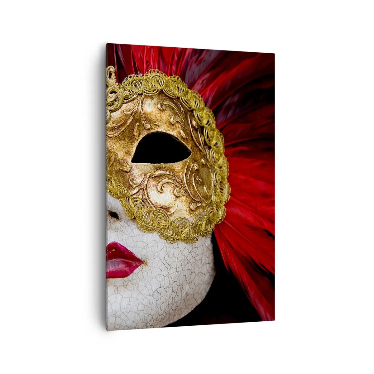 Tablou pe pânză - Promisiunea unei aventuri de carnaval - 80x120 cm