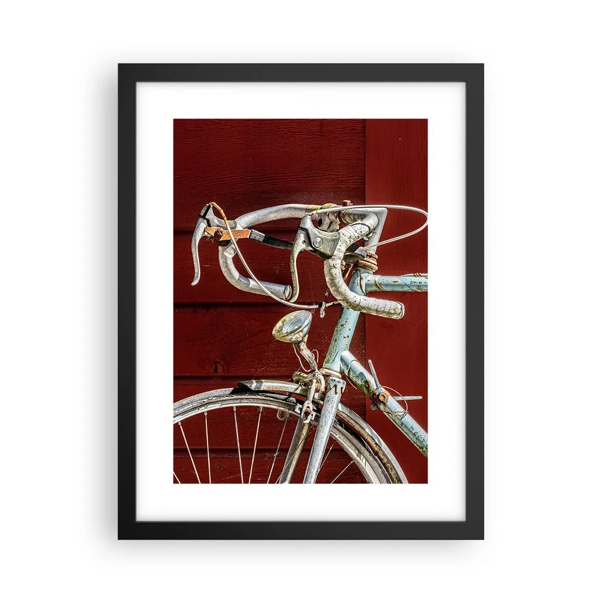 Poster în ramă neagră - Creat pentru victorie - 30x40 cm