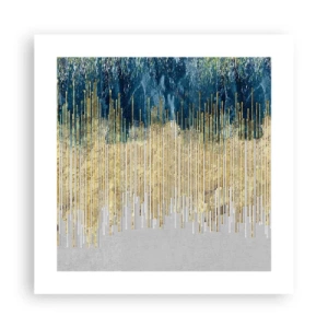 Poster - Granița aurită - 40x40 cm