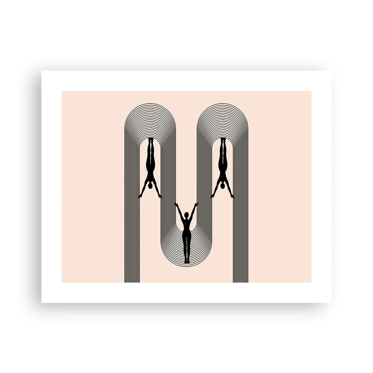 Poster - Cu susul în jos - 50x40 cm