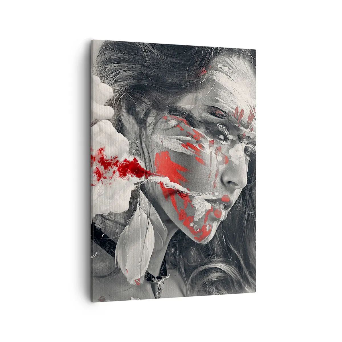 Tablou pe pânză - În aburul absurdului - 50x70 cm