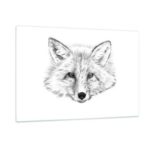 Tablou pe sticlă - Oare acești ochi pot minți? - 120x80 cm