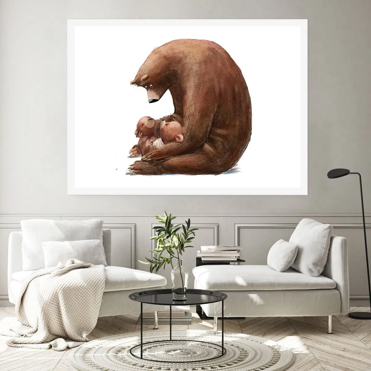 Poster - Vise plăcute, copii - 100x70 cm
