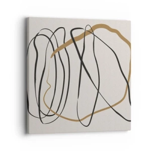 Tablou pe pânză - Compoziție - Dans posesiv - 40x40 cm