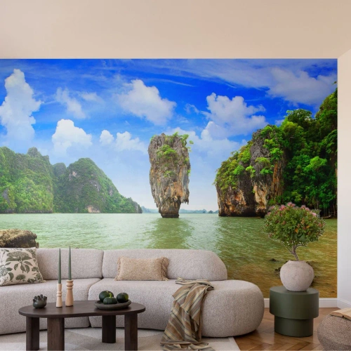 Tapet Premium Canvas - Minuni naturale stâncoase - Peisaj, Natură, Tropicele - 200x140 cm