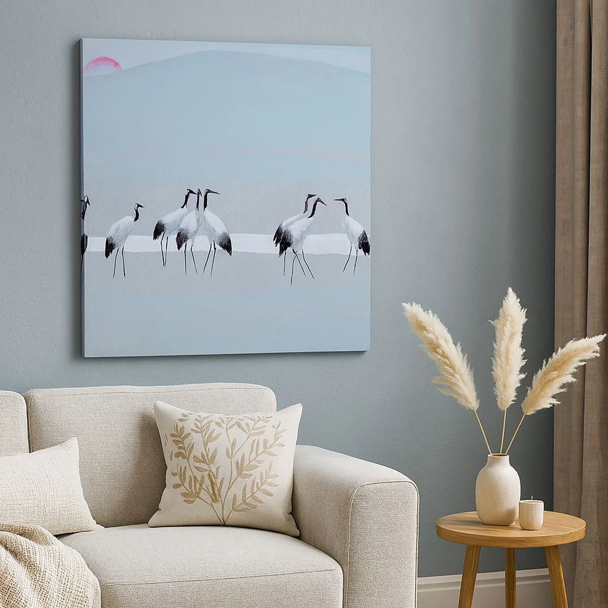 Tablou pe pânză - După o zi fierbinte - 30x30 cm