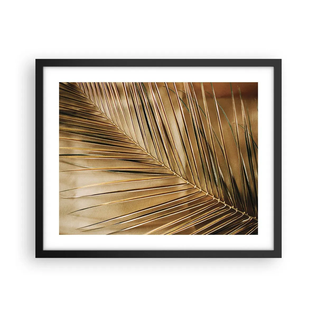 Poster în ramă neagră - Colonadă naturală - 50x40 cm