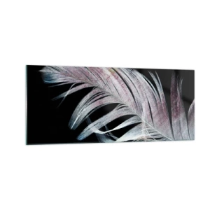 Tablou pe sticlă - Gândește-te la atingere - 100x40 cm