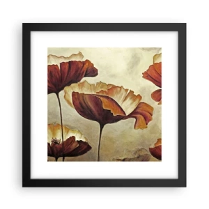 Poster în ramă neagră - Lunca - 30x30 cm