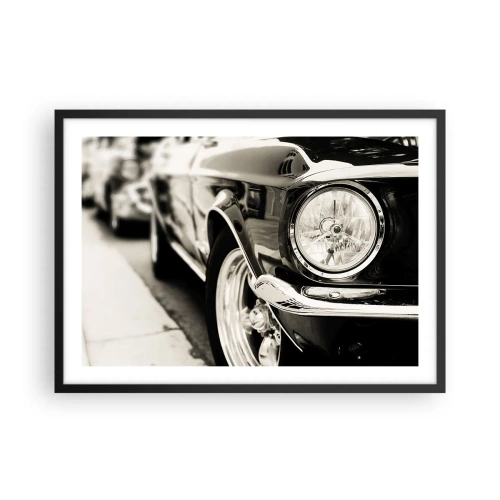 Poster în ramă neagră - Strălucire durabilă - 70x50 cm