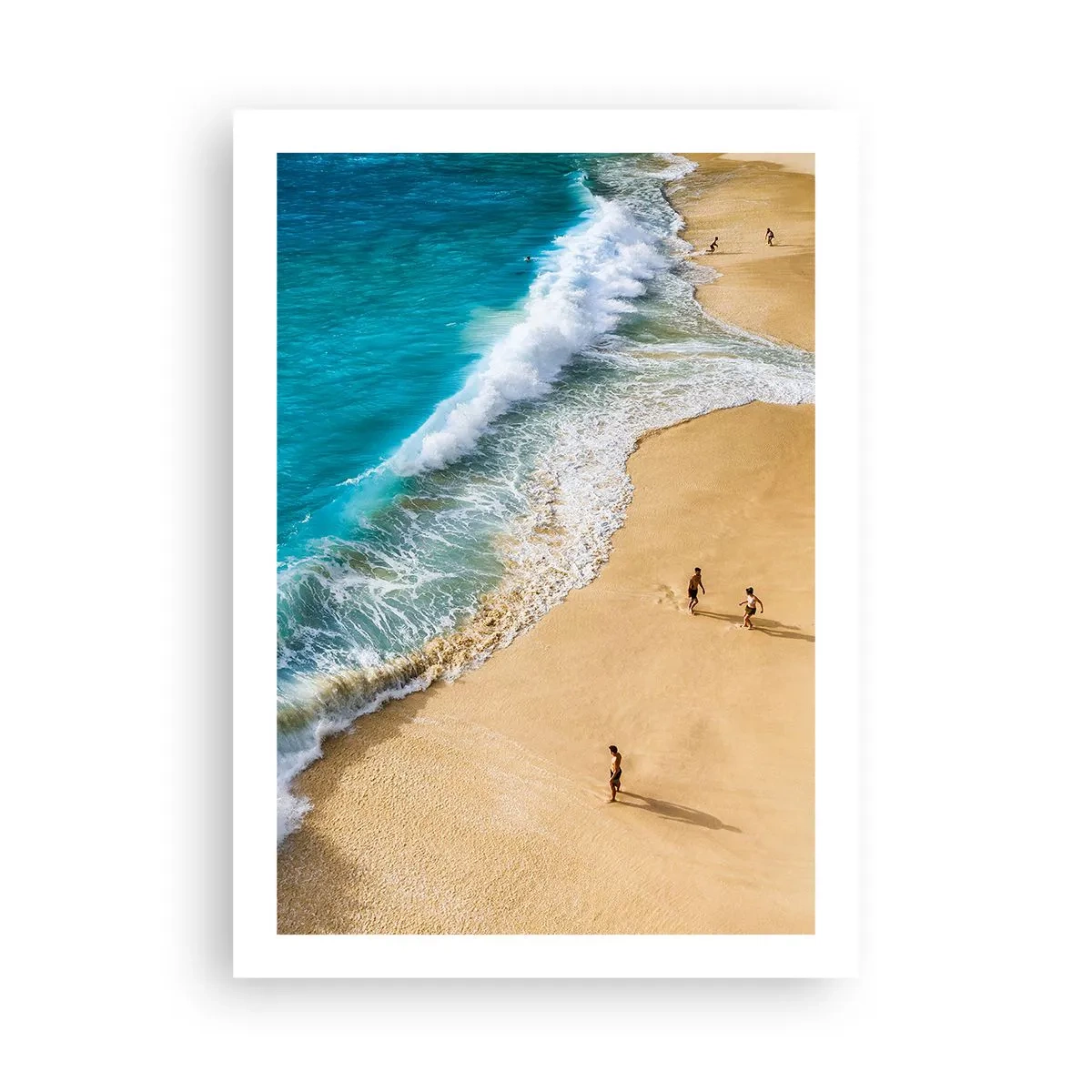 Poster - Și apoi soarele, plaja... - 50x70 cm