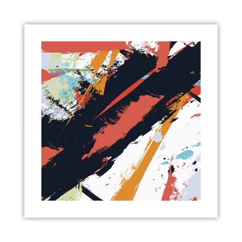 Poster - Compoziție dinamică - 40x40 cm