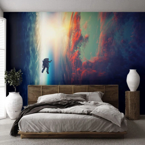 Tapet Premium Sand - Provocând universul - Abstracția, Astronaut, Cosmos - 250x175 cm