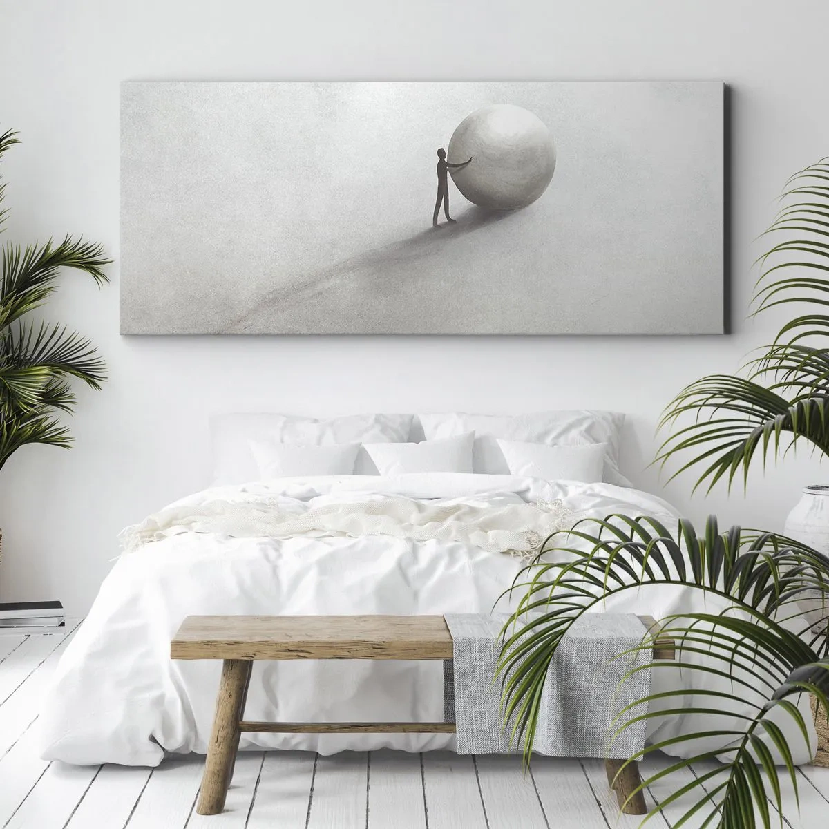 Tablou pe pânză - Jocul vieții - 100x40 cm