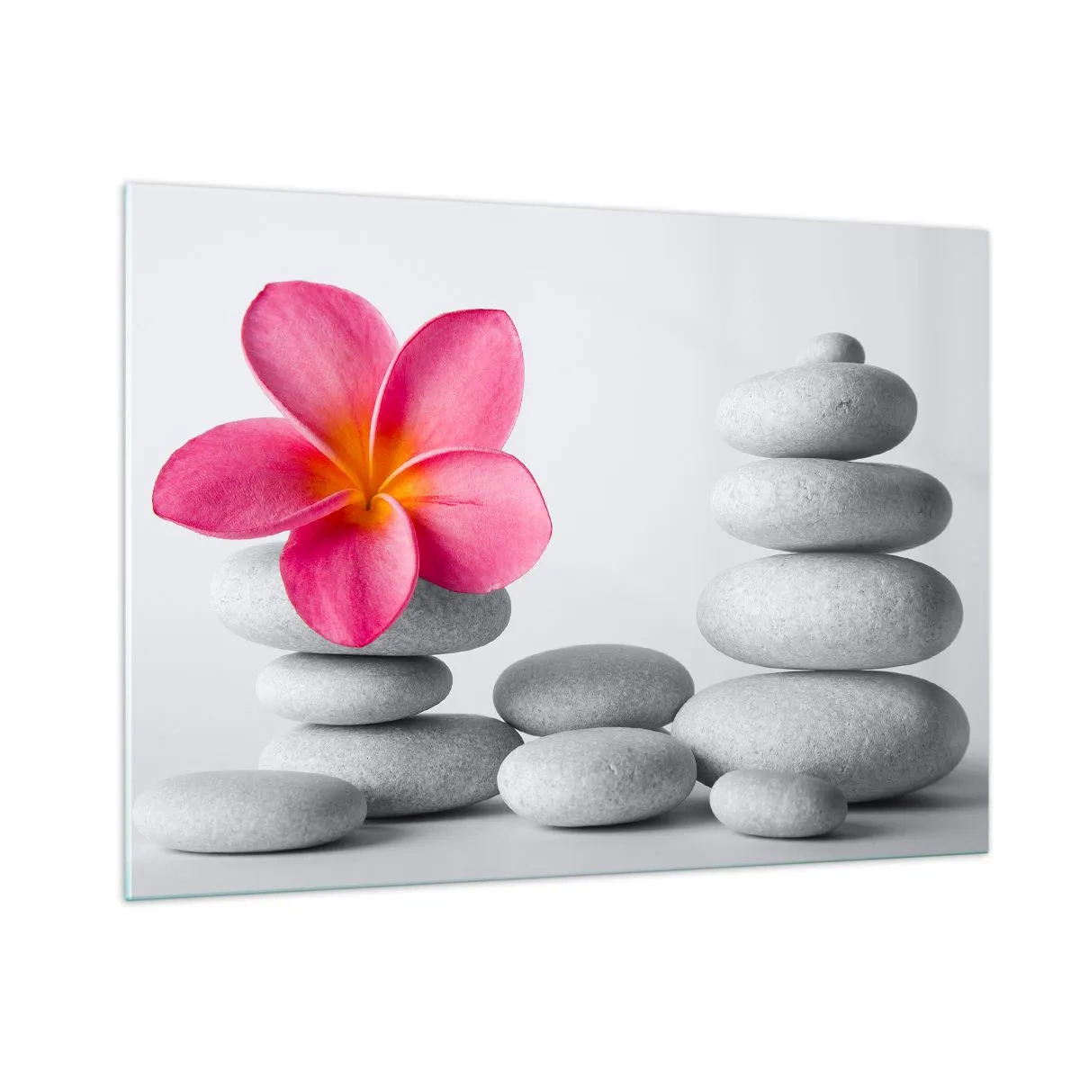 Tablou pe sticlă - Piatră peste piatră, iar pe această piatră... - 100x70 cm