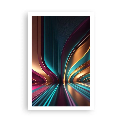 Poster - Arhitectură de lumină - 61x91 cm