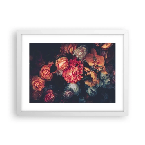 Poster în ramă albă - Ca la maeștri olandezi - 40x30 cm