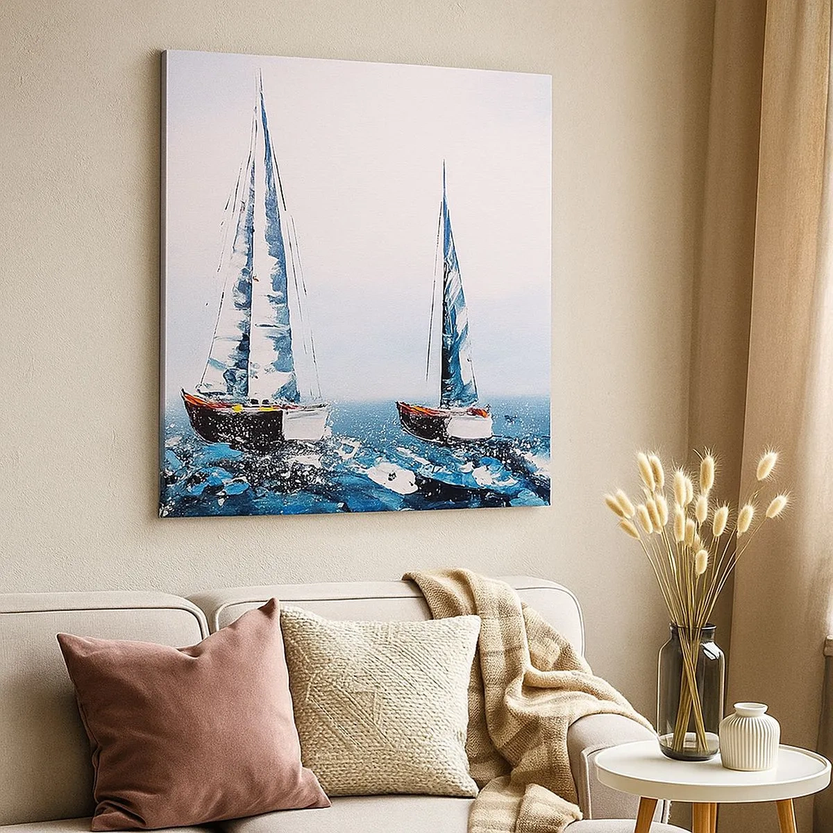 Tablou pe pânză - Frăția vântului - 30x30 cm