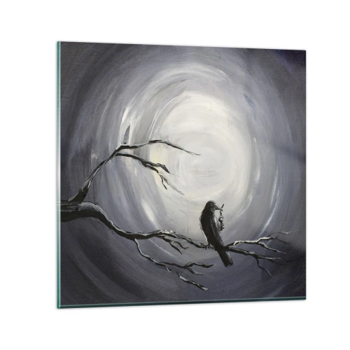 Tablou pe sticlă - Cheia pentru misterul nopții - 70x70 cm