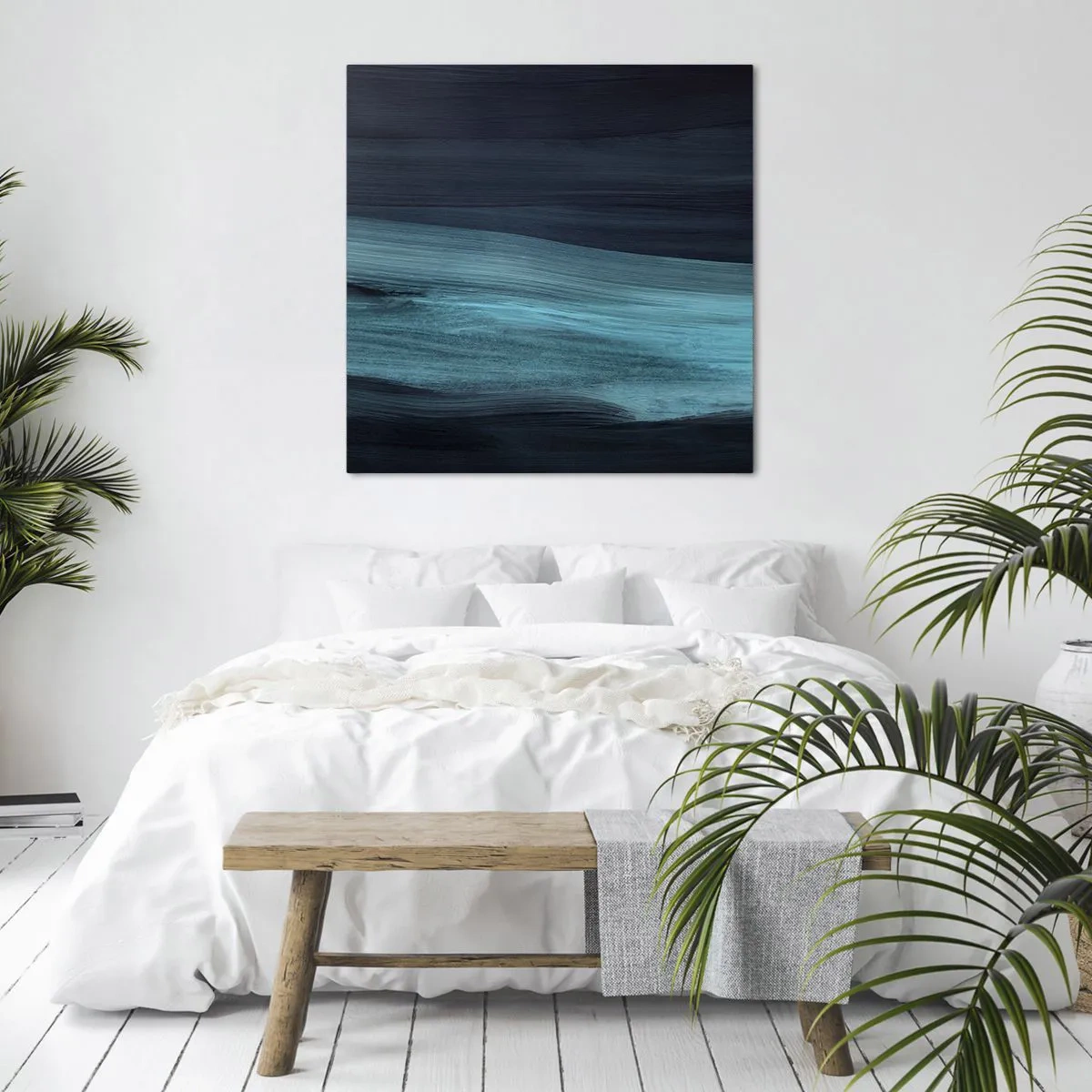 Tablou pe pânză - Du-te cu fluxul - 60x60 cm