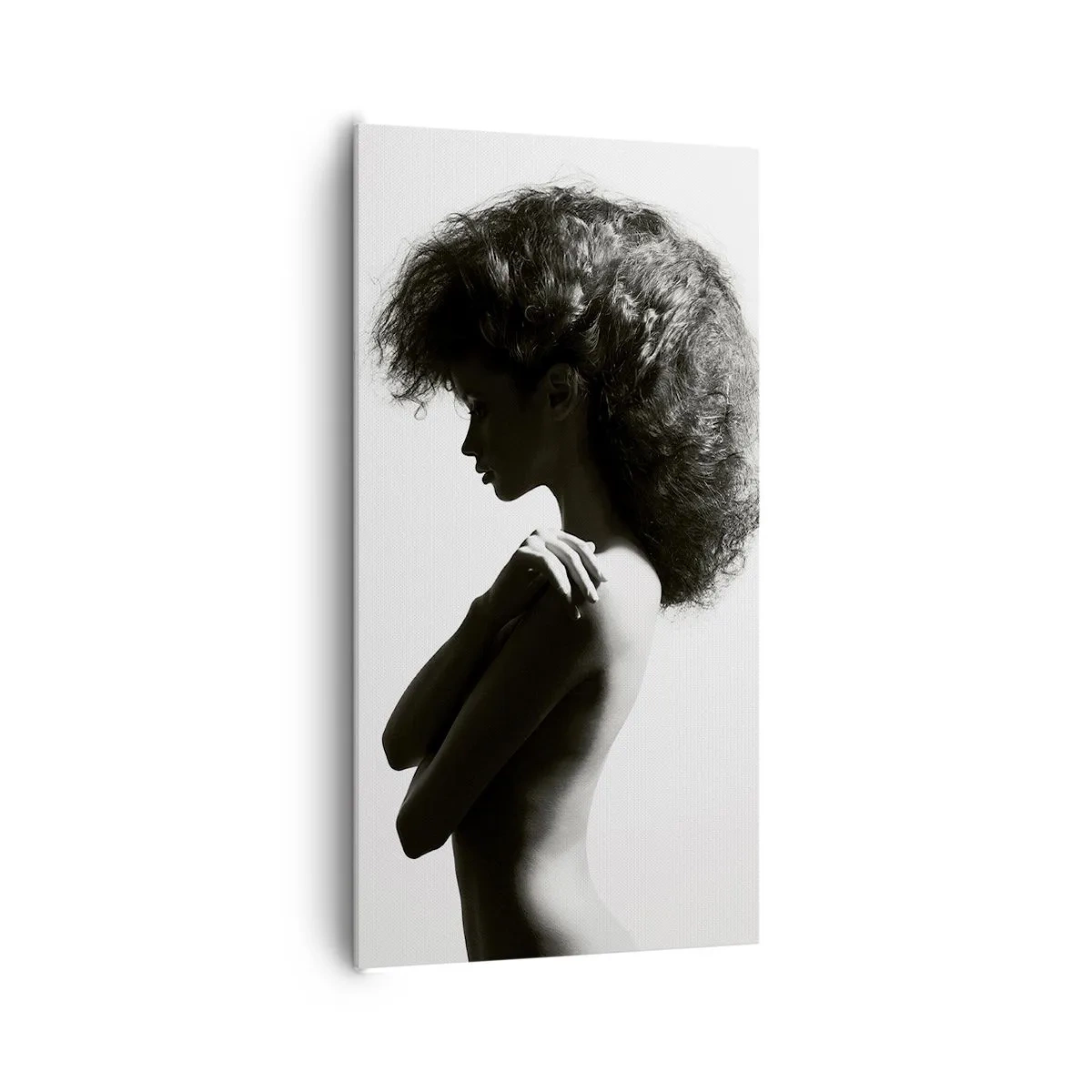 Tablou pe pânză - Ca o floare pe o tulpină subțire - 65x120 cm