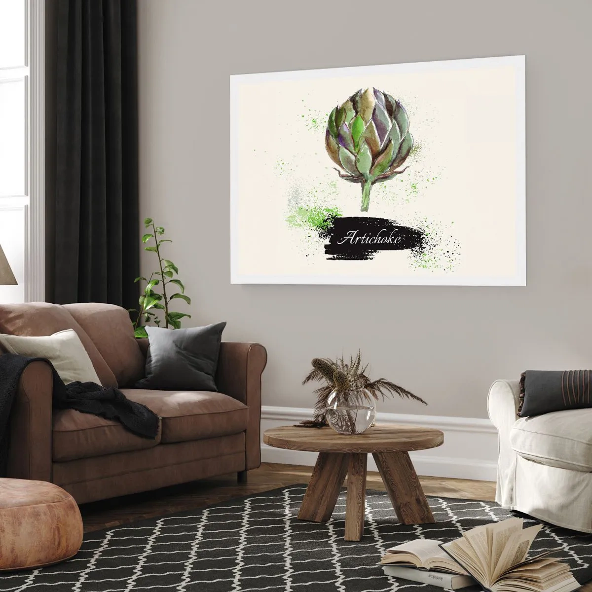 Poster - Trăiască legumele! - 40x30 cm