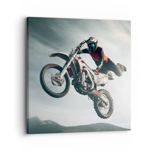 Tablou pe pânză - Nu există distracție fără risc - 30x30 cm