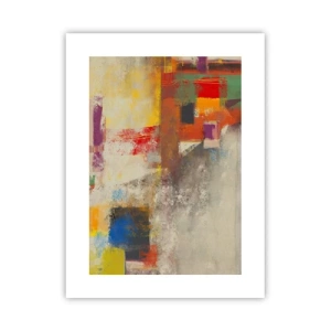 Poster - Geometria culorilor - 30x40 cm