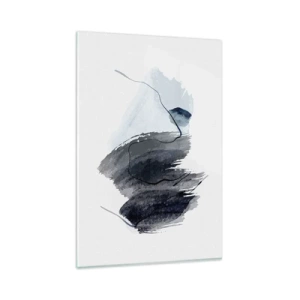 Tablou pe sticlă - Intensitate și mișcare - 80x120 cm