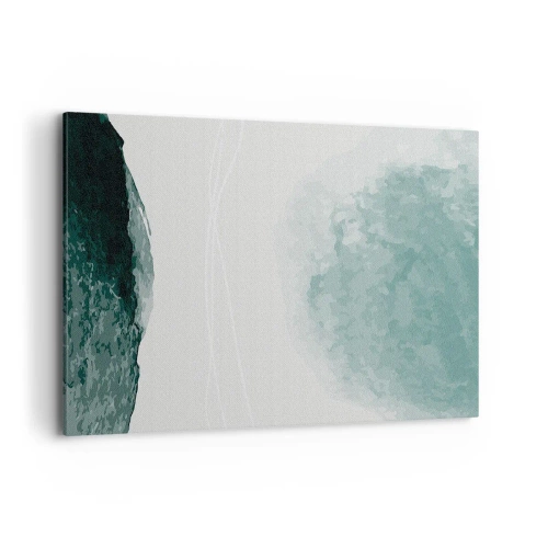 Tablou pe pânză - Întâlnire cu ceața - 100x70 cm